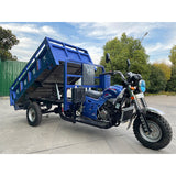 Hydraulic dump gasoline tricycle