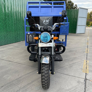 Hydraulic dump gasoline tricycle