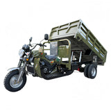 Dual Hydraulic dump five wheels 200CC gasoline tricycle