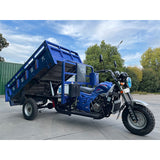 Hydraulic dump gasoline tricycle